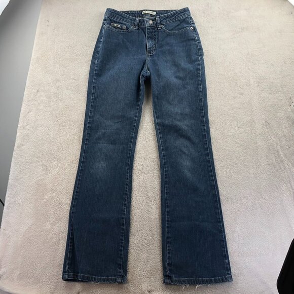 2 Lee Womens Jeans Size 6 Medium Lot Of Two Bue Denim Natural Bootcut Leg Casual - Picture 9 of 16